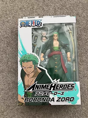 Buy Anime Heroes Roronoa Zoro Action Figure Toy Bandai Toei Animation One Piece • 21.25£