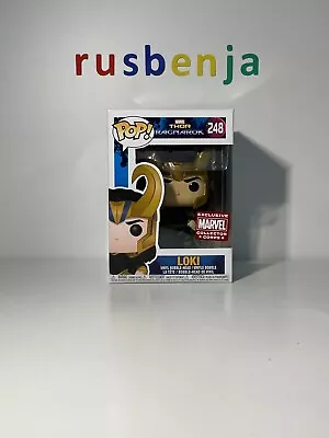 Buy Funko Pop! Marvel Thor Ragnarok - Loki Collector Corps #248 • 38.99£