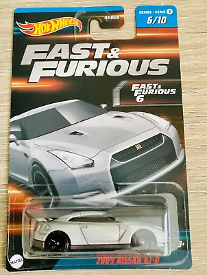Buy Hot Wheels 2009 Nissan GT-R 1:64 Fast And Furious HNT16 • 9.99£