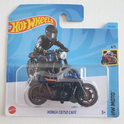 Buy Hot Wheels Honda CB750 Café Race Japanese Motorcycle Diecast Toy Model 1:64  • 8.99£