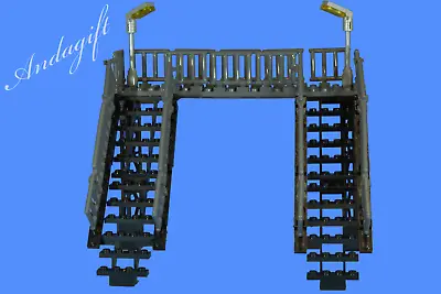 Buy LEGO  Pieces Modern Footbridge For Train Station Or Road  Railway Bridge  Train • 21.49£
