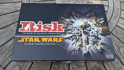 Buy Risk Star Wars Clone Wars Edition Parker Hasbro Game Of Galactic Dominance 2005 • 13.99£