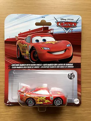 Buy Mattel Disney Pixar Cars - Lightning McQueen Racing Wheels - 1:55 Diecast Model • 9.99£