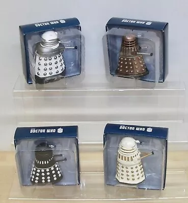 Buy Set Of 4 Doctor Who: Eaglemoss Dalek Models Inc. Supreme, Necros & New Paradigm • 29.99£