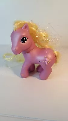 Buy My Little Pony Purple Wind Song Butterfly Yellow Long Hair 2002 Hasbro • 6.99£