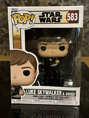 Buy Funko POP! Star Wars Luke Skywalker With Grogu Figure The Book Of Boba Fett 583 • 8.99£