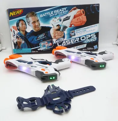 Buy Nerf Battle Ready Laser Ops Pro 2-pack Ages 8+ Years Only 1 Wrist Holder  • 5.99£
