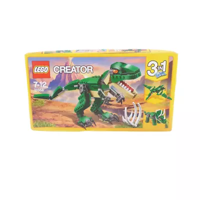 Buy LEGO Creator Mighty Dinosaurs Toy, 3 In 1 Model, T. Rex, Triceratops - 31058 • 3.95£