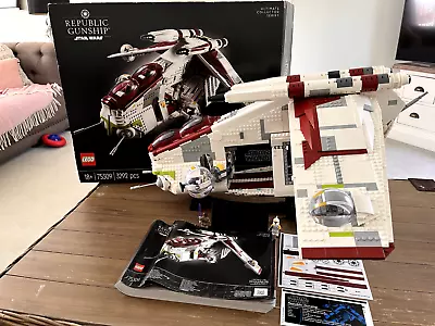 Buy Lego 75309 Republic Gunship - UCS Built Once With Sticker Sheets & Box • 299.95£