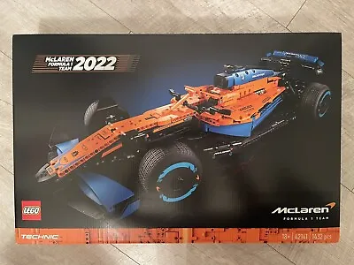 Buy LEGO TECHNIC 42141: McLaren Formula 1 Team 2022 F1 Racing Car (1432pcs) *SEALED* • 224.95£