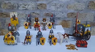 Buy Playmobil Royal Lion Knights Bundle, Castle Figures Playset, King And Queen • 45.90£