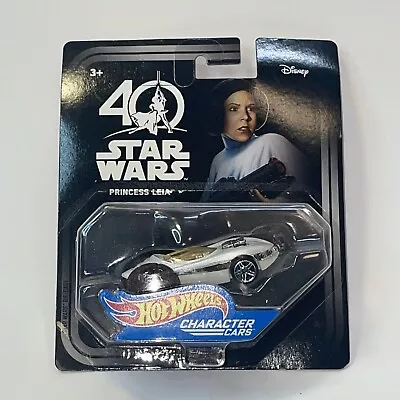 Buy Star Wars 40th Anniversary Hot Wheels (2017) Princess Leia Character Cars Toy • 11.33£