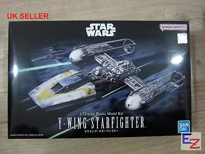 Buy Bandai Star Wars Y-Wing Starfighter 1/72  Model UK Seller • 46.50£