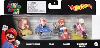 Buy Hot Wheels: Mario Kart Die Cast 4 Pack 3 (us) • 39.99£