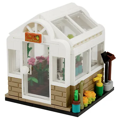 Buy Greenhouse Garden Plant Shed | Custom Kit Made With Real LEGO Bricks • 29.99£