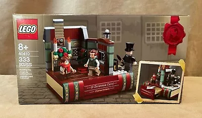 Buy 40410 LEGO Charles Dickens Tribute New Sealed Minifigures A Christmas Carol Book • 70.51£