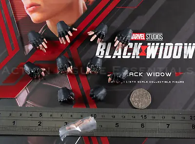Buy Hot Toys Black Widow Hands (x10) Wrist Peg X1Pair 1/6 MMS603 KGB Assassin Parts • 31.95£