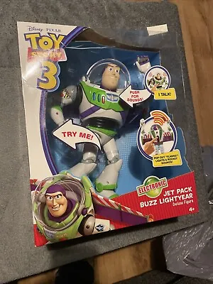 Buy Disney Toy Story 3 JET PACK 12  Buzz Lightyear Electronic Deluxe Figure Mattel • 125£