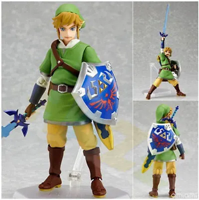 Buy Figma153# The Legend Of Zelda: Breath Of The Wild Link Figure Model Toy 14cm • 26.84£