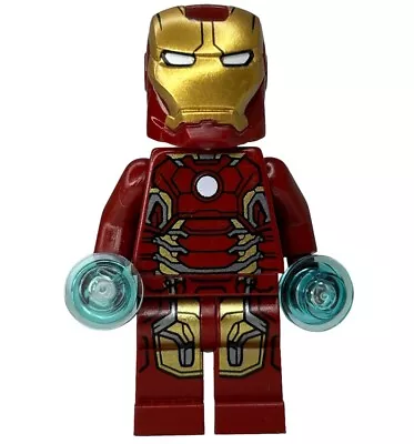 Buy LEGO Iron Man Mark MK 43 Super Heroes Minifigure Sh167 76038 76032 76031 Used • 6.99£