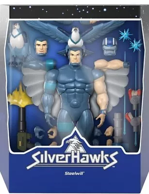 Buy Super7 SilverHawks Ultimates WAVE 2 Steelwill BNIP Inc Outer Shipping Box  • 19.99£