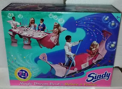Buy 2-in-1 Playset - SINDY Magic Dream Boat - Venice Evening - Hasbro 1996 - New • 29.85£