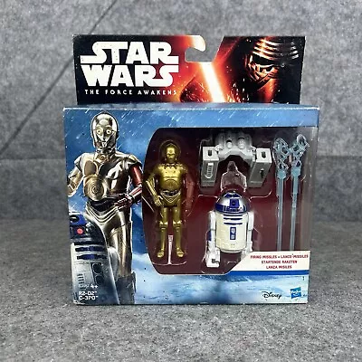 Buy Star Wars The Force Awakens 2-pack Figures R2-D2 & C-3PO Hasbro Disney • 20£