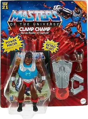 Buy Masters Of The Universe Origins Clamp Champ Action Figure New & Sealed • 14.99£
