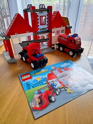 Buy LEGO 4 Juniors Fire Station 4657 Rare And Retired Set (90% Complete) • 12£