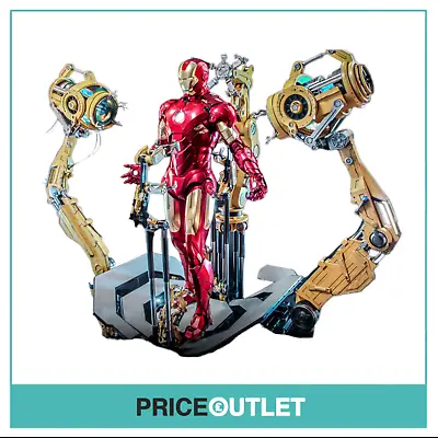 Buy Hot Toys - Iron Man 2 - Mark IV (With Suit-Up Gantry) 1/6th Scale Collectible Di • 1,100£