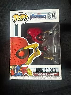 Buy Pop! Marvel Avengers #574 Iron Spider Vinyl Figure (box 6) • 3.50£
