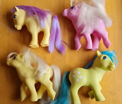 Buy My Little Pony Hasbro Vintage 80s Bundle Posey Tootsie Etc • 14£