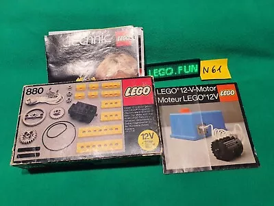 Buy LEGO® 880 Engine Set 12V Technic Railroad Train 1979! (9V 4.5V 8700 872 870)N61 • 102.77£