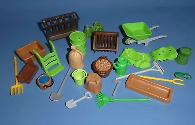 Buy Playmobil Farm / Stable Petting Zoo Accessories & Food Wheelbarrow Tools & More • 3.49£