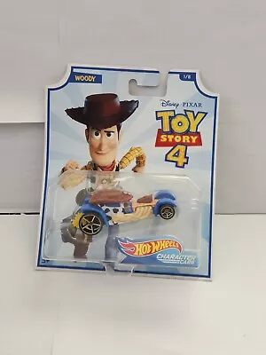 Buy Hot Wheels Character Cars Disney Pixar Toy Story 4 Woody N17 • 5.16£