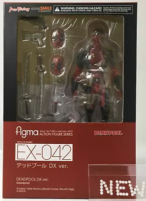 Buy Deadpool DX Figma EX-042 Action Figure Max Factory 2017 Unopened From Japan • 138.71£