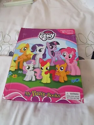 Buy My Little Pony Busy Book Hasbro 12 Pony Figures And Play Sheet • 5.99£
