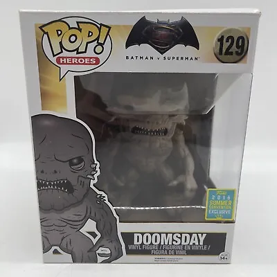Buy Funko Pop DC Heroes # 129 Doomsday 2016 Exclusive Batman V Superman 6 Inch Figur • 13.99£