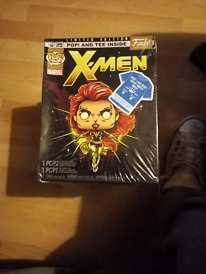 Buy Funko Pop And Tee Bundle: Marvel #422 X-Men Dark Phoenix NYCC + Medium T-Shirt • 25£