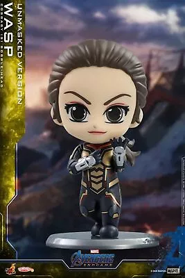 Buy Hot Toys Avengers: Endgame Figurine Cosbaby (S) The Wasp (Unmasked Version) 10 C • 7.33£