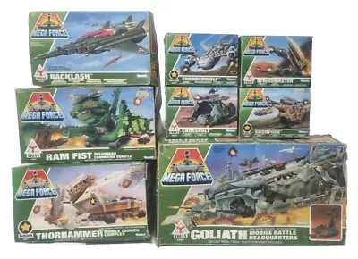 Buy Large Collection Of Boxed Vintage Kenner 1980s Mega Force Action Vehicles • 300£