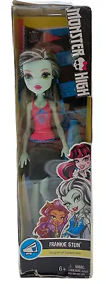 Buy 2015 Monster High Skullette Doll: Frankie Stein Cheerleader / Mattel DWB57 • 27.31£