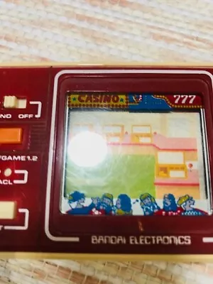 Buy Bandai Las Vegas 1981 Vintage LCD Handheld Electronic Game, VGC NEAR MINT • 60£
