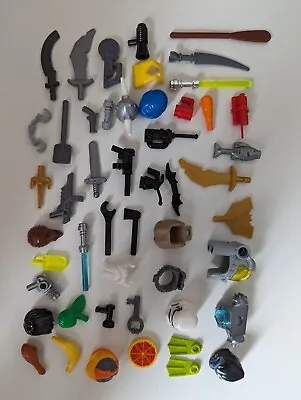 Buy LEGO Mixed Minifigure Accessories X 50 - Job Lot Bundle Star Wars Harry Potter  • 4.99£