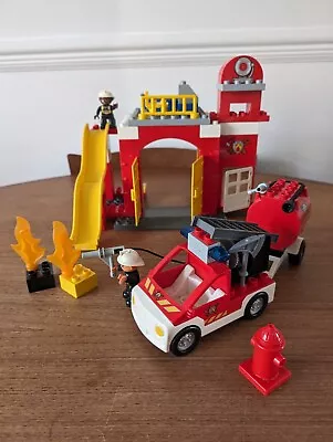 Buy Lego Duplo Set 6168 Fire Station With Working Siren • 19£