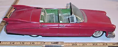 Buy Bandai 1959 Cadillac Convertible Car Large Tin Friction Toy Japan • 118.39£