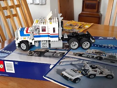Buy Vintage (1986) Lego Highway Rig 5580 Complete With Manual And Box • 50£