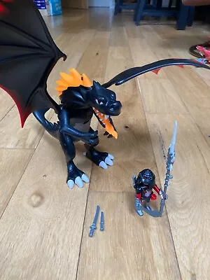 Buy Playmobil Black Dragon Playset • 10£