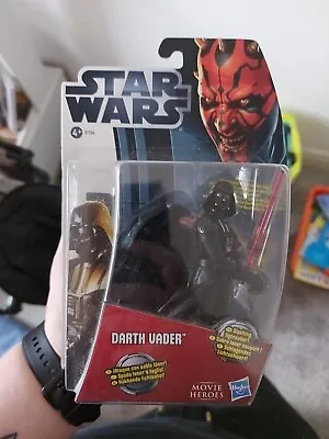 Buy Darth Vader MH06 Collectible Star Wars Action Figure - Hasbro Sealed Box Packet • 5£