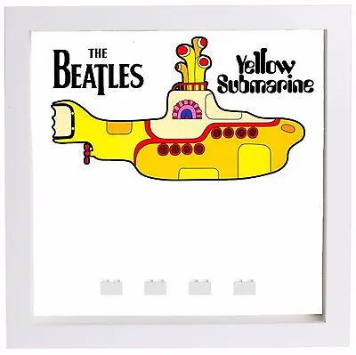 Buy Display Frame For Lego Ideas The Beatles Yellow Submarine 21306 Minifigures 25cm • 26.99£